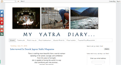 Desktop Screenshot of myyatradiary.com